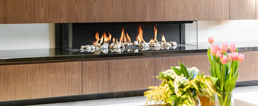 Double-height Fireplace Design Refurbishment in Glassmanor, Maryland